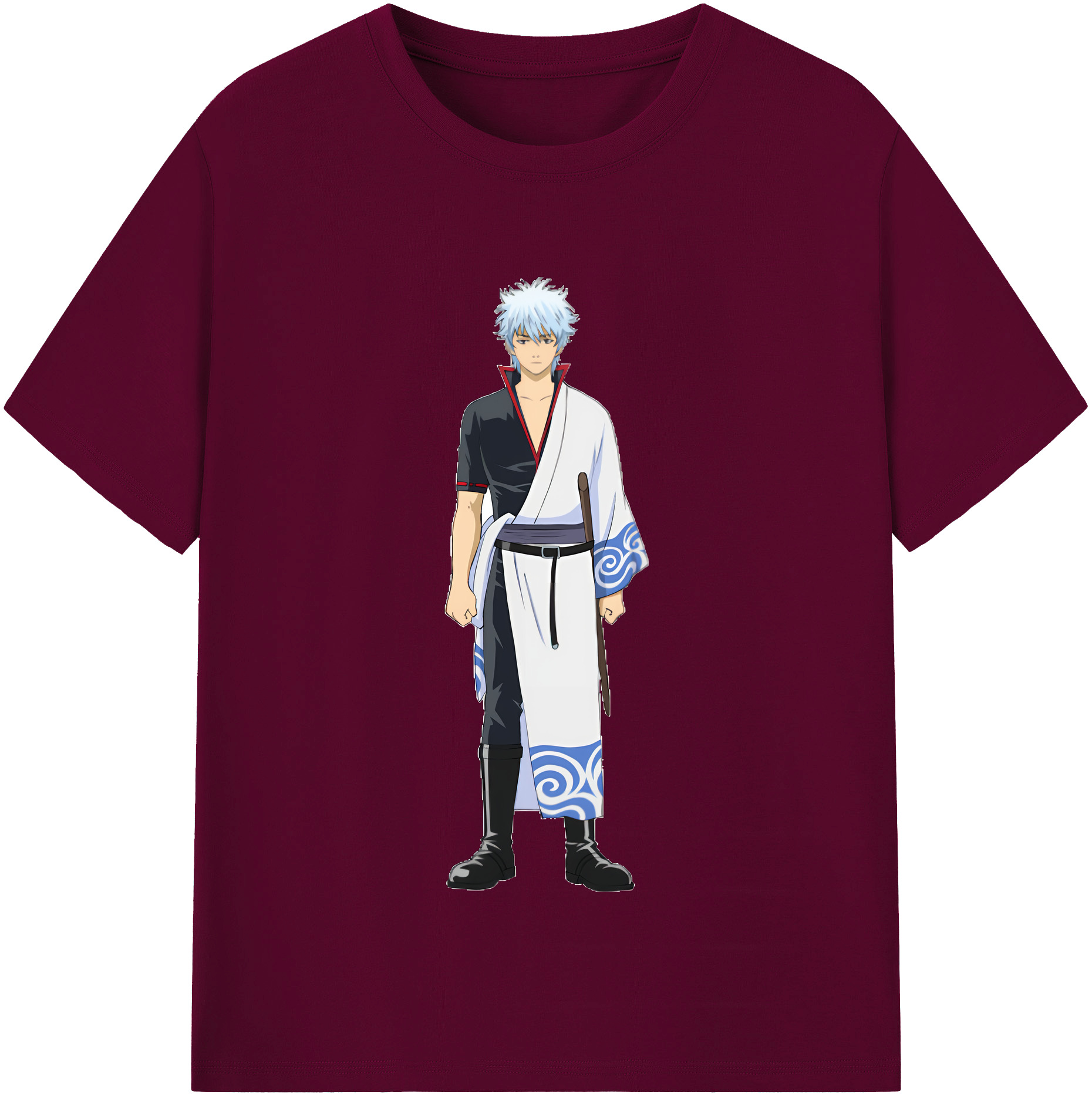 （画像用） ぎんたま 坂田銀時（さかたぎんとき） 神楽 志村新八（しむら しんぱち） GINTAMA Sakata Gintoki Kagura Shimura Shinpachi レディースカジュアルプリントTシャツ（綿100％）
